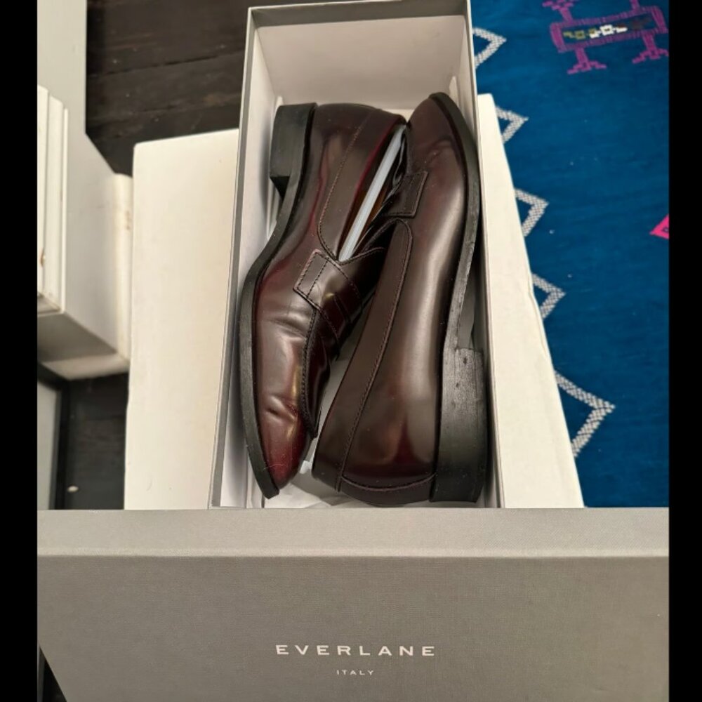 Everlane Modern Penny Loafer 11 Burgundy